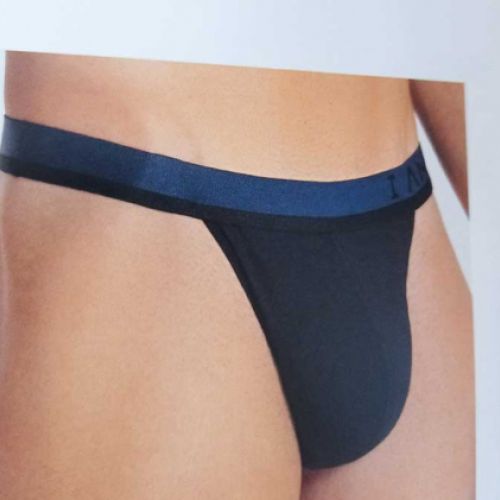 Slip azul marino tipo tanga