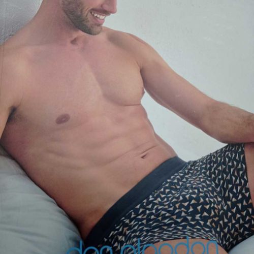 Boxer ajustado estampado