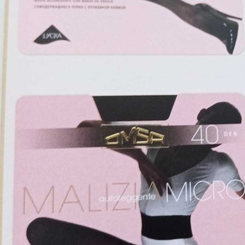 Pantis negros con banda elástica