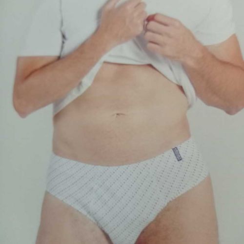 Slip blanco para hombre