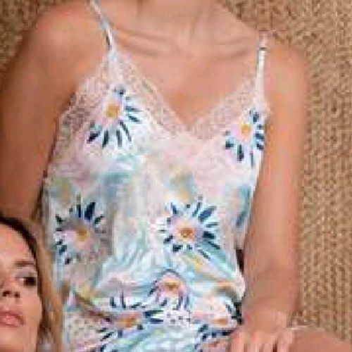 Camisón de flores para mujer